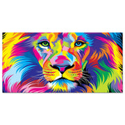 Art Print Poster Colorful Lion Canvas Painting Wall Art Home Living Room Decor